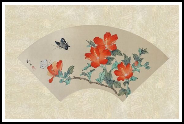 CH SH03-F27 Silk Painting Flowers